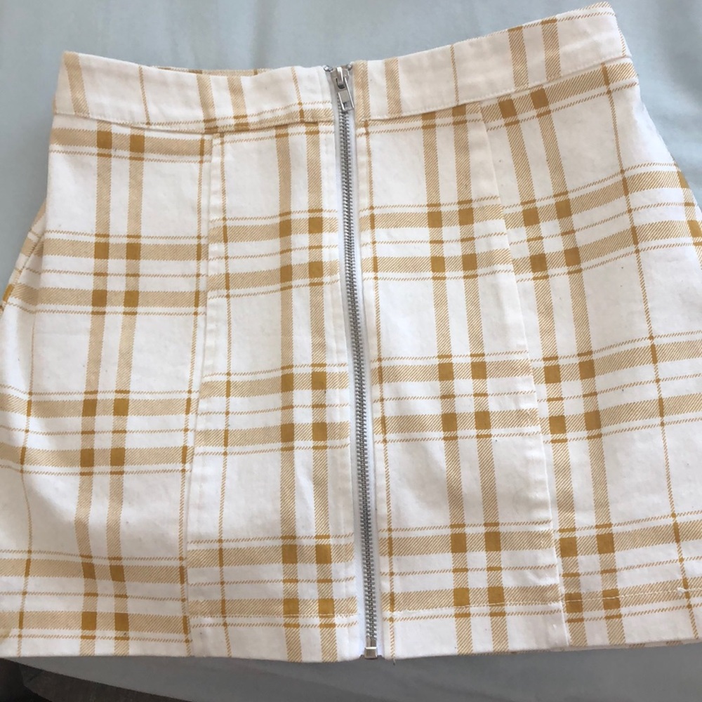 PLAID SKIRT